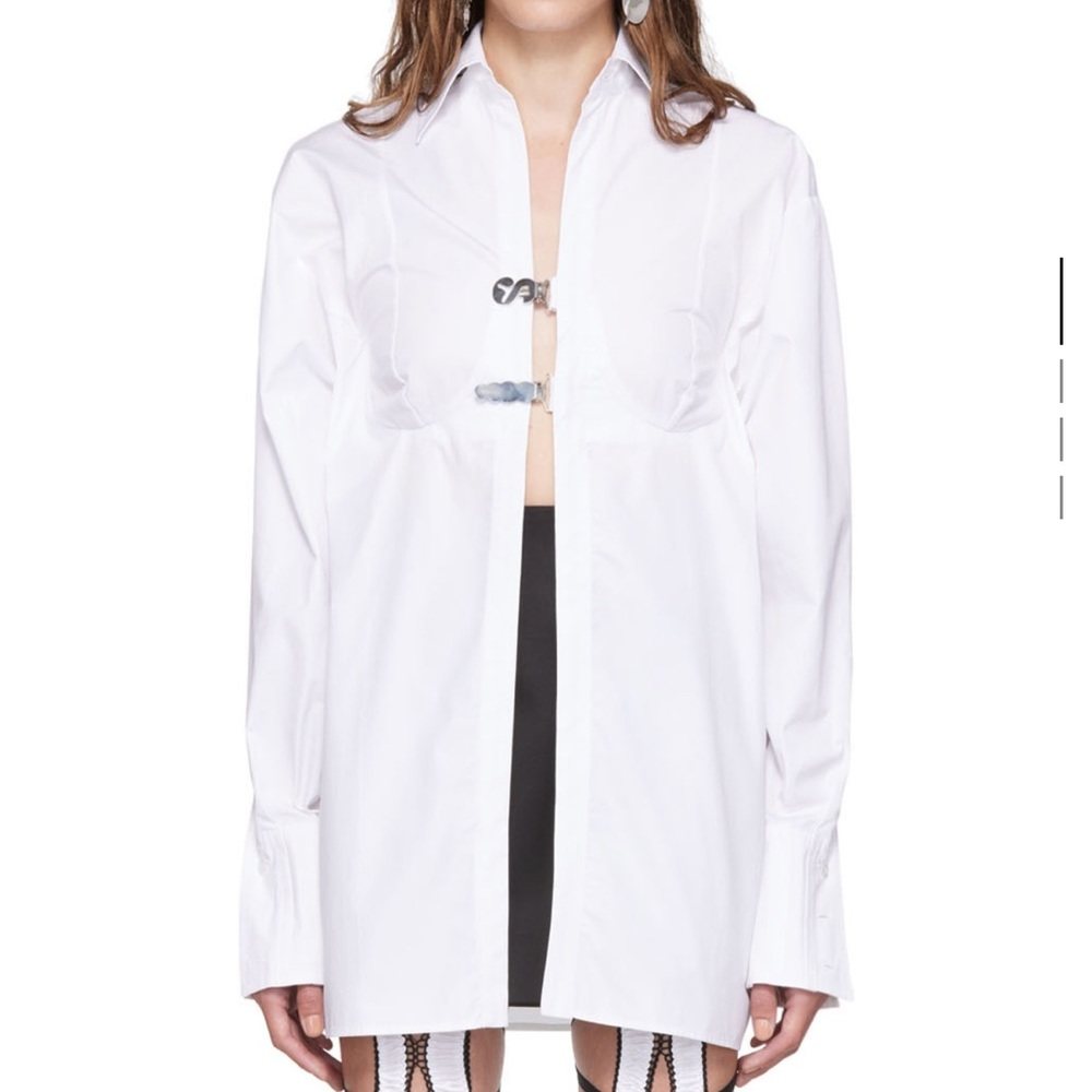 Sinead O’Dwyer White Clasp Shirt